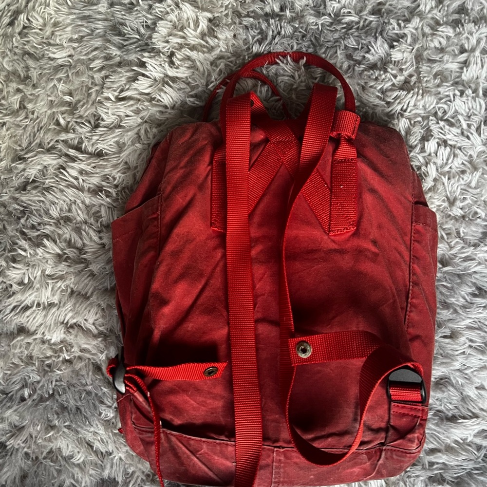 Kånken Red Backpack - Picture 2 of 5
